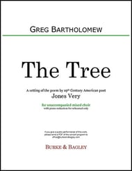 The Tree SATB choral sheet music cover Thumbnail